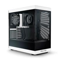 Gabinete Gamer Hyte Y40, Mid Tower, ATX, Vidro Temperado, 2x Fans, Preto e Branco - CS-HYTE-Y40-BW