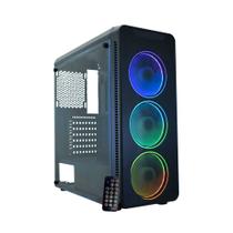 Gabinete Gamer K-Mex A2G8 Infinity Streamer - ARGB c/ Fans