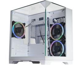 Gabinete Gamer K-mex Aquário CG-W3D3 Visão Infinita Sem Fans