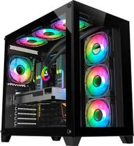 Gabinete Gamer K-mex Aquário Space ATX CG-P2R4 Sem Fans