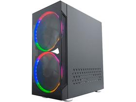 Gabinete Gamer K-mex Cg-04a1 2 Fans Afcai2 20cm Multicolor Gabinete Gamer K-mex Cg-04a1 2 Fans Afcai2 20cm Multicolor