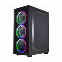 Gabinete Gamer K-Mex Elite Multicolor CG-10W5, Mid Tower, Sem Fonte - CG10W5RH001CB0X