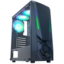 Gabinete Gamer K-MEX Jaeger 1 CG-01TJ, Lateral em Vidro Temperado, RGB, PSU cover, Filtro Anti-Poeira, ATX, Micro-ATX, ITX, Preto - CG01TJRH001CB0X Gabinete Gamer K-MEX Jaeger 1 CG-01TJ, Lateral em Vidro Temperado, RGB, PSU cover, Filtro Anti-Poeira, ATX, Micro-ATX, ITX, Preto - CG01TJRH001CB0X