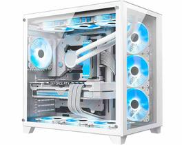 Gabinete Gamer K-Mex Space Atx CG-W2R4 Branco Sem Fonte Gabinete Gamer K-Mex Space Atx CG-W2R4 Branco Sem Fonte
