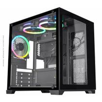 Gabinete Gamer K-Mex Space Z CG-01AD, Preto