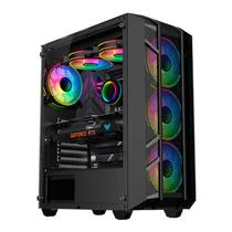 Gabinete Gamer Kalkan Alfern S/Fan S/Fonte MidTower Micro-ATX Preto - KLK00034 Gabinete Gamer Kalkan Alfern S/Fan S/Fonte MidTower Micro-ATX Preto - KLK00034