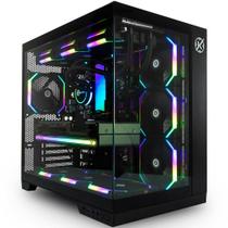 Gabinete Gamer Kalkan Asgard Preto Aquário sem fans Gabinete Gamer Kalkan Asgard Preto Aquário sem fans