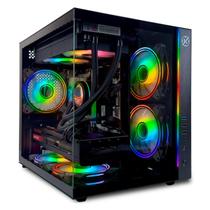 Gabinete Gamer Kalkan Midgard RGB S/Fan S/Fonte Micro-ATX Aquário Preto - KLK00055 Gabinete Gamer Kalkan Midgard RGB S/Fan S/Fonte Micro-ATX Aquário Preto - KLK00055