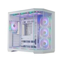 Gabinete Gamer KBM! GAMING GN950, Mid Tower, ARGB, ATX, Lateral e Frontal em Vidro, 10x Cooler Fan ARGB, Preto - KGGN950PT