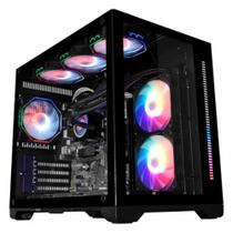 Gabinete Gamer Kmex CG-412A Space X Led RGB