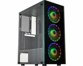 Gabinete Gamer Kmex CG-BL10 LED RGB Gabinete Gamer Kmex CG-BL10 LED RGB