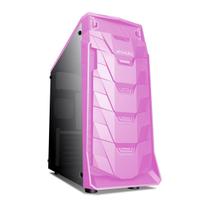 Gabinete Gamer Led Vermelho Mid Tower Rosa Usb 3.0 Taurus - Mymax