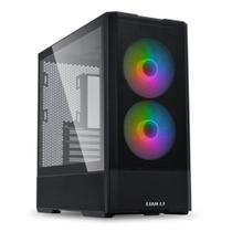 Gabinete Gamer Lian Li Lancool 207 RW, Mid Tower, ARGB, ATX, Lateral em Vidro Temperado, Preto - LAN207RX Gabinete Gamer Lian Li Lancool 207 RW, Mid Tower, ARGB, ATX, Lateral em Vidro Temperado, Preto - LAN207RX