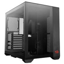 Gabinete Gamer Lian Li O11 Dynamic Mini Redragon Edition Mid Tower Vidro Temperado mATX Black O11DMI