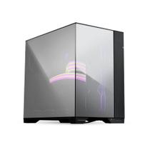 Gabinete Gamer Lian Li O11 Vision Chrome Cromado Espelhado