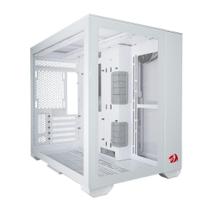 Gabinete Gamer Lian Li x Redragon O11DYNAMIC Mini Vidro Temperado Mini Tower Branco - 011DMINI-RD-W