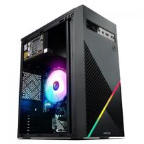 Gabinete Gamer Liketec Basic One V2 Mid Tower Acrilico LED USB S/Fan Preto
