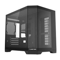 Gabinete Gamer LikeTec Ilusion Dark Vidro Temperado Mid Tower Sem Fan Gabinete Gamer LikeTec Ilusion Dark Vidro Temperado Mid Tower Sem Fan