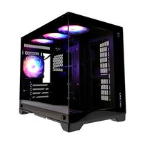 Gabinete Gamer Liketec Mad Rock dark, com 4X Fan, 2x USB 3.0