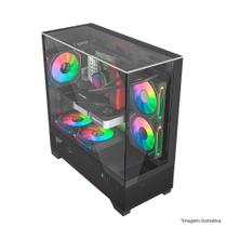 Gabinete Gamer Liketec Mahal Dark Gabinete Gamer Liketec Mahal Dark