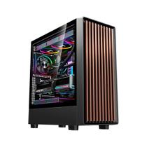 Gabinete Gamer Liketec Oak Wood, E-ATX, Painel Frontal com Detalhes em Madeira, Preto - LC-KB-WOD-2025-1003 Gabinete Gamer Liketec Oak Wood, E-ATX, Painel Frontal com Detalhes em Madeira, Preto - LC-KB-WOD-2025-1003