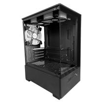 Gabinete gamer micro atx com 3 fans rgb sem fonte duex dxj250-2 bk preto Gabinete gamer micro atx com 3 fans rgb sem fonte duex dxj250-2 bk preto