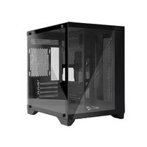 Gabinete gamer micro atx sem fan sem fonte duex dxss05b preto