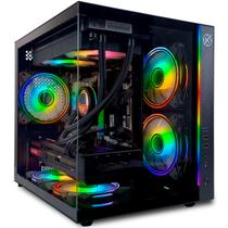 Gabinete gamer micro atx sem fan sem fonte kalkan midgard rgb preto klk00055