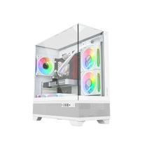 Gabinete gamer micro atx sem fan sem fonte liketec mahal snow lc-mt-mahal-2094 Gabinete gamer micro atx sem fan sem fonte liketec mahal snow lc-mt-mahal-2094