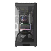 Gabinete gamer mid tower c/4 fans round5 icebox black Gabinete gamer mid tower c/4 fans round5 icebox black
