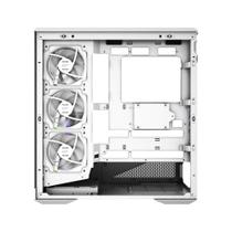 Gabinete gamer mid tower c/4 fans round5 icebox white Gabinete gamer mid tower c/4 fans round5 icebox white