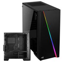 Gabinete Gamer Mid Tower Mini Cylon Gamer Suporta Até 3 SSDs e 3 Ventoinhas Com 13 Modos de Iluminação Rgb Painel de Acrílico Gabinete Gamer Mid Tower Mini Cylon Gamer Suporta Até 3 SSDs e 3 Ventoinhas Com 13 Modos de Iluminação Rgb Painel de Acrílico