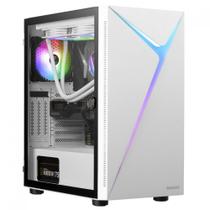 Gabinete gamer mid tower sem fan sem fonte argus e4 elite branco gamdias