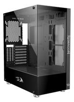 Gabinete gamer mid tower sem fonte ca-601b reflect preto redragon Gabinete gamer mid tower sem fonte ca-601b reflect preto redragon