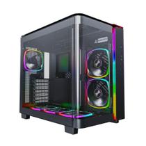Gabinete Gamer Montech King 95 Pro, Mid-Tower, Vidro Duplo Temperado, Com 6X Fans, Preto - KING95PBK