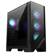 Gabinete Gamer MSI MAG Forge 321R AirFlow, ATX,Com 4 Fans