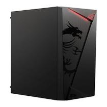Gabinete Gamer MSI Mag Shield M301, Mini Tower, Micro-ATX, Preto - 306-7G13M25-809