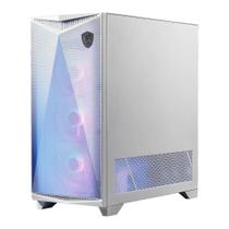 Gabinete Gamer MSI MPG Gungnir 300R Airflow White ARGB Mid Tower USB 3.2 Vidro Temperado - Branco Gabinete Gamer MSI MPG Gungnir 300R Airflow White ARGB Mid Tower USB 3.2 Vidro Temperado - Branco