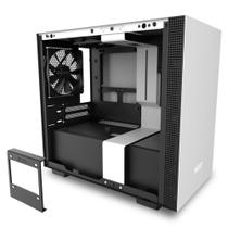 Gabinete Gamer NZXT H210i, Mid Tower, RGB, com FAN, Lateral em Vidro, Branco - CA-H210I-W1