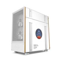 Gabinete Gamer Nzxt H5 Flow Edição Starfield Branco 2 Fans