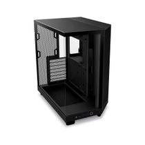 Gabinete Gamer NZXT H6 Flow, Flow Edition, ATX, Mid Tower, Lateral em Vidro Temperado, Preto - CC-H61FB-01 Gabinete Gamer NZXT H6 Flow, Flow Edition, ATX, Mid Tower, Lateral em Vidro Temperado, Preto - CC-H61FB-01