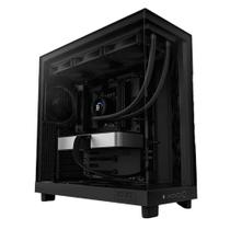 Gabinete Gamer NZXT NZXT H6 FLOW Lateral Vidro Temperado ATX/MICRO-ATX/MINI-ITX com 3 FANS RGB -