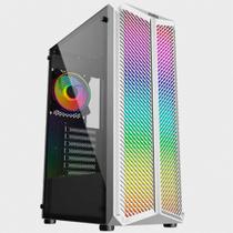 Gabinete Gamer OEX Haven GH300 Branco Tipo ATX Lateral em Vidro Gabinete Gamer OEX Haven GH300 Branco Tipo ATX Lateral em Vidro