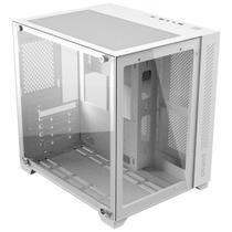 Gabinete gamer Pcyes Forcefield Mini White Ghost Branco Gabinete gamer Pcyes Forcefield Mini White Ghost Branco