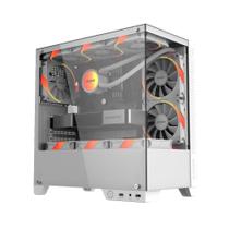 Gabinete Gamer Pcyes Forcefield Twr White Ghost- Gfftwrwg