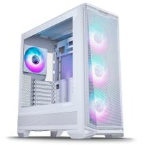 Gabinete Gamer Phanteks Eclipse G400a, Mid Tower, Lateral em Vidro, Com 4 Fan, Branco - PH-EC400GA_DMW01