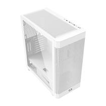 Gabinete Gamer Redragon Aeroglass, Mid Tower, E-ATX, Lateral em Vidro Temperado, Sem FANs, Branco - CA-602W Gabinete Gamer Redragon Aeroglass, Mid Tower, E-ATX, Lateral em Vidro Temperado, Sem FANs, Branco - CA-602W