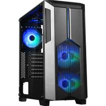 Gabinete Gamer Redragon Grindor Preto Com Painel Lateral Em Vidro Temperado Gc-510 Gabinete Gamer Redragon Grindor Preto Com Painel Lateral Em Vidro Temperado Gc-510