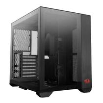 Gabinete Gamer Redragon Lian Li Dinamic Mini 011 Vidro Temperado Preto