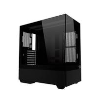 Gabinete Gamer Redragon Reflect Pro, Mid Tower, E-ATX, Lateral e Frontal em Vidro Temperado, Sem FANs, Preto - CA-607B